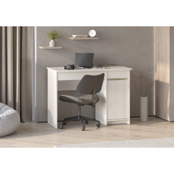 Стол письменный, арт.6-01109, рамух белый (ГК) в Арамиле - aramil.mebel-e96.ru