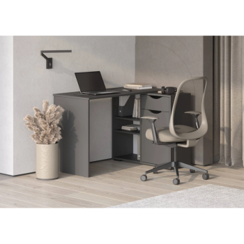 Стол письменный, арт.6-011110, графит (ГК) в Арамиле - aramil.mebel-e96.ru