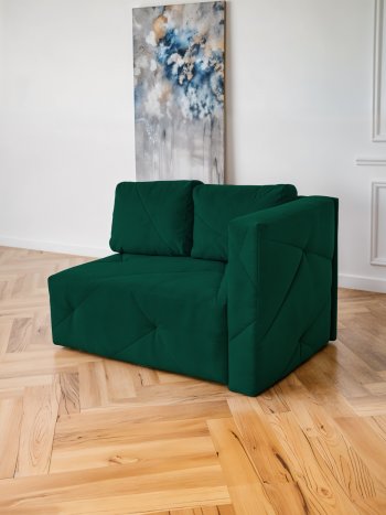 Диван 1010 изумруд, правый (BRENDOSS) в Арамиле - aramil.mebel-e96.ru