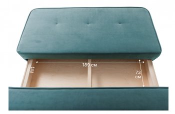 Диван-кровать 1001 мятный (Brendoss) в Арамиле - aramil.mebel-e96.ru