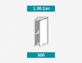 1.30.1зп Луиза Шкаф настенный с одной дверцей ПРАВЫЙ h 720 в Арамиле - aramil.mebel-e96.ru | фото