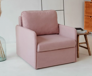 Кресло-кровать Амира 801 Розовый в Арамиле - aramil.mebel-e96.ru