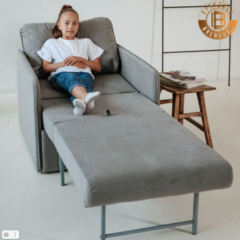 Кресло-кровать Амира 801 Серый в Арамиле - aramil.mebel-e96.ru