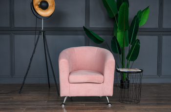 Кресло 600 розовый в Арамиле - aramil.mebel-e96.ru