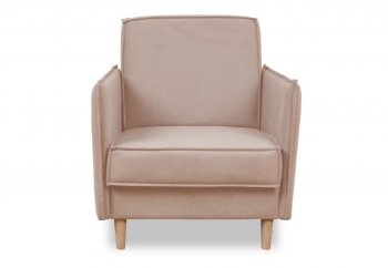 Кресло 831 Бежевый, велюр (Brendoss) в Арамиле - aramil.mebel-e96.ru
