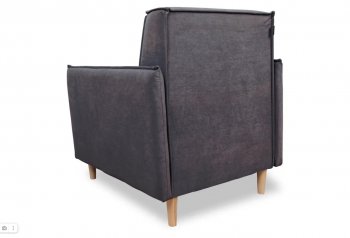 Кресло 831 Графит, велюр (Brendoss) в Арамиле - aramil.mebel-e96.ru