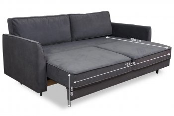 Диван 930 графит (Brendoss) в Арамиле - aramil.mebel-e96.ru