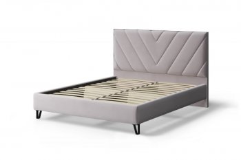 Кровать Аделия мягкая Dusty rose (пепельная роза), 1600 (МЛК) в Арамиле - aramil.mebel-e96.ru