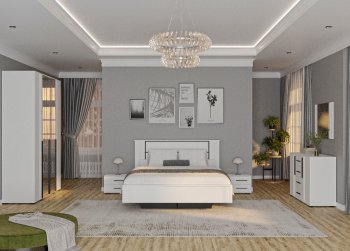 Спальный гарнитур Амалия модульный (Росток) в Арамиле - aramil.mebel-e96.ru
