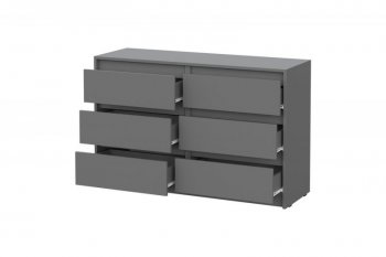 Комод Айден КМ06-1200 серый графит (ИЦ) в Арамиле - aramil.mebel-e96.ru