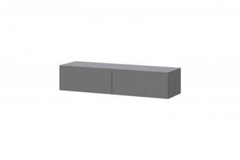 Навесная тумба под ТВ Айден ТБН06-1400 серый (ИЦ) в Арамиле - aramil.mebel-e96.ru