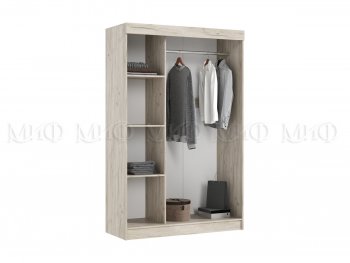 Шкаф-купе Бася 1300 мм крафт/кашемир (Миф) в Арамиле - aramil.mebel-e96.ru