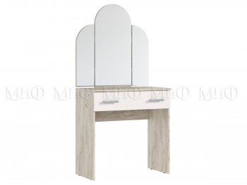 Стол туалетный Бася крафт/кашемир (Миф) в Арамиле - aramil.mebel-e96.ru