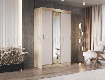 Спальный гарнитур Бася крафт/кашемир (Миф) в Арамиле - aramil.mebel-e96.ru