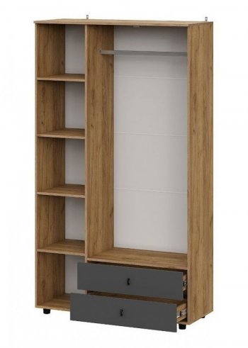Шкаф 1200 мм трехстворчатый (с ящиками) Байкал (СВ) в Арамиле - aramil.mebel-e96.ru