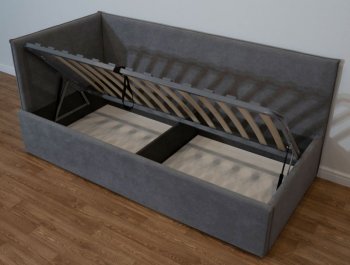 Диван-кровать Бенто с ПМ, велюр Маус (ДСВ) в Арамиле - aramil.mebel-e96.ru