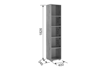 Шкаф с антресолью 1200 мм Бери К2 белый (Мебельсон) в Арамиле - aramil.mebel-e96.ru