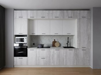 Кухонный гарнитур Бланка 3400 мм (Санвут) в Арамиле - aramil.mebel-e96.ru