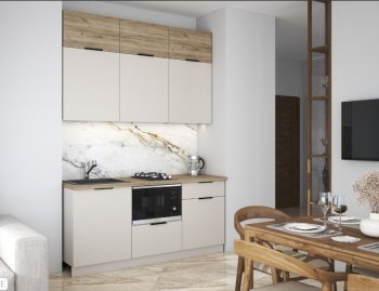 Кухонный гарнитур 1800 мм Бохо (Стиль) в Арамиле - aramil.mebel-e96.ru