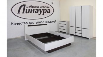 Кровать двуспальная Бостон анкор (Лин) в Арамиле - aramil.mebel-e96.ru