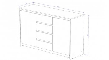 Спальный гарнитур Бостон анкор модульный (Лин) в Арамиле - aramil.mebel-e96.ru