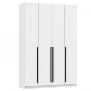 Шкаф 1600 мм 67.13 Брандо ЛДСП белый (высота 2400) (Олмеко) в Арамиле - aramil.mebel-e96.ru