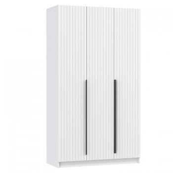 Шкаф 1200 мм 67.15 Брандо МДФ Белый (высота 2150) (Олмеко) в Арамиле - aramil.mebel-e96.ru