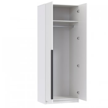 Шкаф 800 мм 67.17 Брандо МДФ Белый (высота 2150) (Олмеко) в Арамиле - aramil.mebel-e96.ru