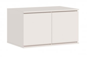 Шкаф 800 мм Челси двустворчатый с антресолью, сонома/белый (Миф) в Арамиле - aramil.mebel-e96.ru