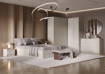 Спальный гарнитур Челси Кашемир. модульный (Миф) в Арамиле - aramil.mebel-e96.ru