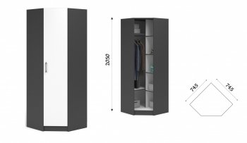 Шкаф угловой Чикаго (Имп) в Арамиле - aramil.mebel-e96.ru