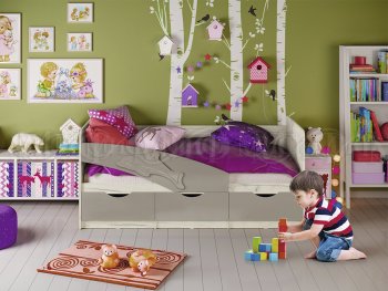 Кровать Дельфин шарли мокко (Миф) в Арамиле - aramil.mebel-e96.ru