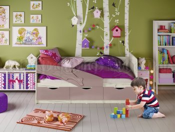 Кровать Дельфин шарли пинк (Миф) в Арамиле - aramil.mebel-e96.ru