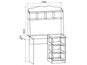 Набор детской мебели Амели (модульная) в Арамиле - aramil.mebel-e96.ru