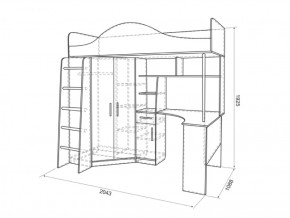 Набор детской мебели Амели (модульная) в Арамиле - aramil.mebel-e96.ru