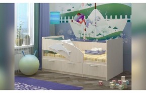 Детская кровать Дельфин-5 80х160 (Р) в Арамиле - aramil.mebel-e96.ru