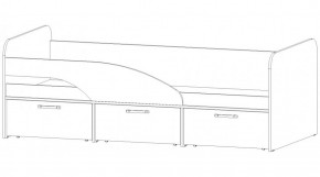 Детская кровать с ящиками Ральф  (Лин) в Арамиле - aramil.mebel-e96.ru
