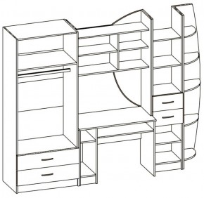 Детская Юниор 2 (МФД металлик) в Арамиле - aramil.mebel-e96.ru