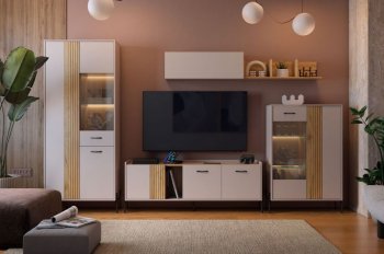 Стенка Доминика модульная  (Мебельсон) в Арамиле - aramil.mebel-e96.ru