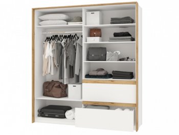 Шкаф 2000 мм Дубай сек №11 (Росток) в Арамиле - aramil.mebel-e96.ru