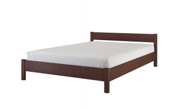 Кровать из массива Эби Орех (БМ) в Арамиле - aramil.mebel-e96.ru