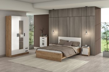 Спальный гарнитур Эконом, модульный (Зарон) в Арамиле - aramil.mebel-e96.ru