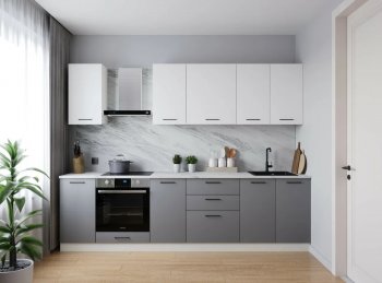 Кухонный гарнитур Элеганция 2800 (Санвут) в Арамиле - aramil.mebel-e96.ru