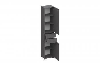 Шкаф-пенал 2дв.2ящ. Энсо ШК-3715 (СанТан) в Арамиле - aramil.mebel-e96.ru