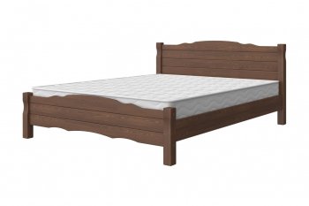 Кровать из массива Эрден дуб коньяк (БМ) в Арамиле - aramil.mebel-e96.ru