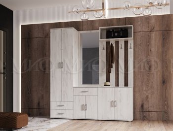 Прихожая Ева new (модульная) (миф) в Арамиле - aramil.mebel-e96.ru