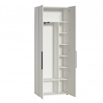 Шкаф для одежды 800 мм Эйр 13.340 белый (Моби) в Арамиле - aramil.mebel-e96.ru