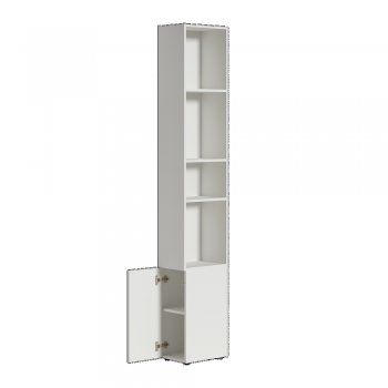 Шкаф торцевой Эйр 16.323 белый (Моби) в Арамиле - aramil.mebel-e96.ru