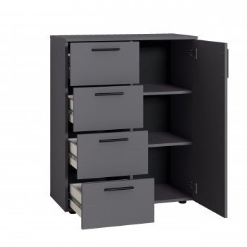 Комод Эйр 16.241 графит (Моби) в Арамиле - aramil.mebel-e96.ru