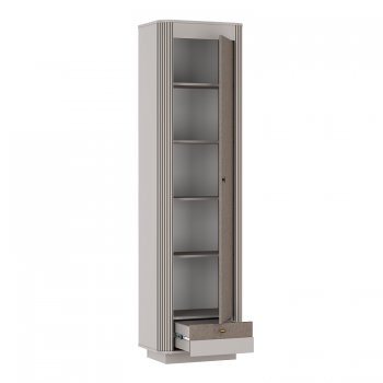 Шкаф пенал 34.30 Фантазия кашемир (Олмеко) в Арамиле - aramil.mebel-e96.ru